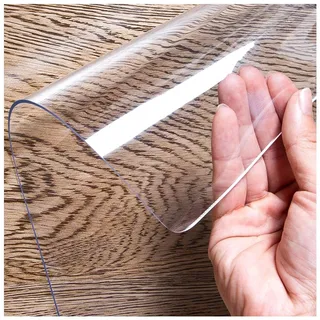 DGSFES Transparente Folie, Glasklar und Hochglanz Schutzfolie Hochwertige Pflegeleicht Und Abwischbar Wasserdicht, ölbeständig, rutschfest, Kratzfest, Pflegeleicht Dicke 1.5mm 30x40cm/11.8x15.7in