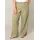 Base Level Curvy Yula Loose Fit Leinenhose Soft Army 50