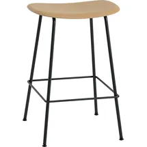 Muuto Fiber tube Hocker 65 cm, ockerfarbig