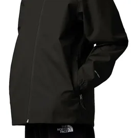 The North Face Kinder Teen Zipline Rain Jacke (Größe 116 , schwarz)