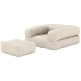 Karup Design - Cube Schlafsessel, 90 x 190 cm, linen