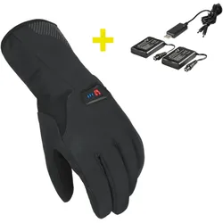 Macna Spark beheizbare Fahrrad Handschuhe Kit, schwarz, Größe M für Männer