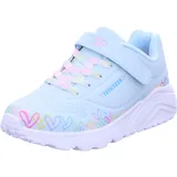 SKECHERS Uno Lite Kinder Blau/Mint 33