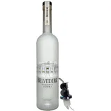 Belvedere Organic Vodka 40% Vol. 6l mit Ausgießer + LED