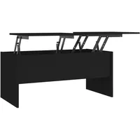 VidaXL Couchtisch Schwarz 102x50,5x46,5 cm Holzwerkstoff