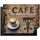 onlywow Herdabdeckplatte 65x52 cm Schwarz