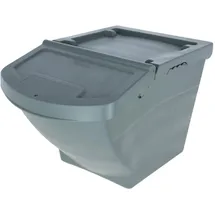 Kerbl Futterbox mit Deckel 60 l Grau