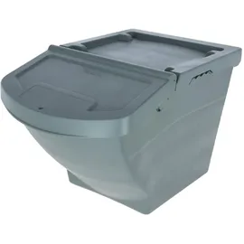 Kerbl Futterbox mit Deckel 60 l Grau