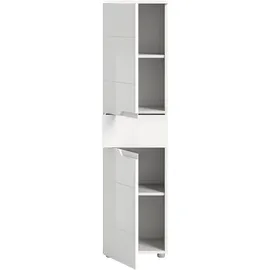 INOSIGN Midischrank »CAPRI, Höhe 151cm, 2 Türen mit Soft-Close-Funktion, 1 Schubkasten« Mehrzweckschrank, Universalschrank, Badschrank, Badhochschrank weiß