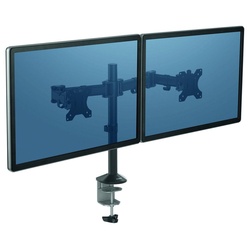 Fellowes Monitor-Halterung Reflex Dual schwarz