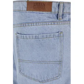 URBAN CLASSICS Heavy Ounce Straight Fit Zipped Jeans New Light Blue Washed 38