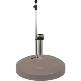 Liro Sonnenschirmständer Midi 60 kg, rund Kunststoff Grau Graphit