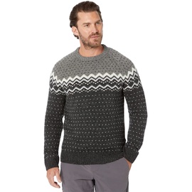Fjällräven Övik Knit Sweater M/Övik Knit Sweater M Herren Dark Grey-Grey Größe S