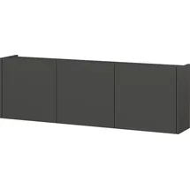 Germania Mehrzweckschrank 138 cm x 45 cm x 25 cm Graphit