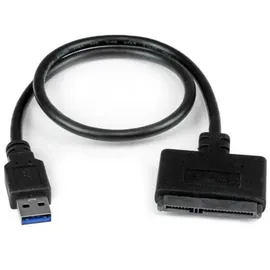 Startech StarTech.com USB 3.0 2.5" SATA III Adapter Kabel - USB 3.0 zu SATA SSD/HDD Konverter für Datenübertragung (USB3S2SAT3CB)