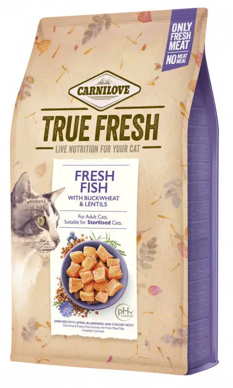 CARNILOVE Echter frischer Katzenfisch 340g (Rabatt für Stammkunden 3%)