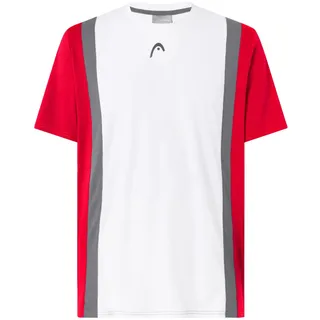 Head Racket Head, Club 25 Tech T-Shirt Men, red/White