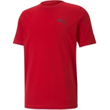 Puma Active Small Logo T-Shirt, High Risk Red, XXL