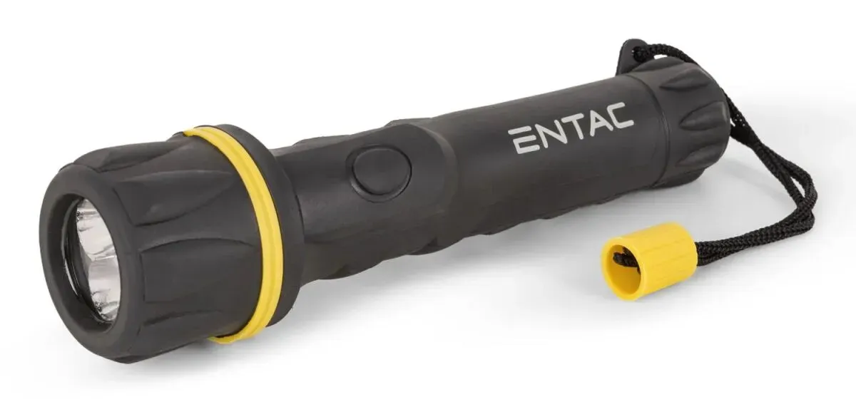 Entac Taschenlampe 2AA Kunststoff