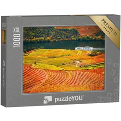 puzzleYOU Puzzle Puzzle 1000 Teile XXL „Weinregion Douro-Flusstal in Portugal“, 1000 Puzzleteile, puzzleYOU-Kollektionen Portugal