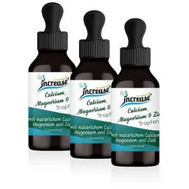 increase naturally Liposomale Calcium, Magnesium & Zink Tropfen 180 ml