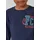 s.Oliver Baumwoll-Longsleeve mit Flock-Applikation - blau - 116/122
