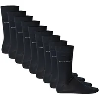 Tom Tailor 9er Pack Herren Socken Basic Navy/Weiß 43-46
