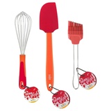 Birkmann Colour Kitchen Backzubehör Set 3-tlg. rot - A