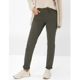 Brax Style CAROLA DEEP FOREST, denim dunkelgrün, Gr. 40