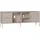 [en.casa] Kliri Lowboard 150 x 35 x 58 cm Kamelfarben Stahl