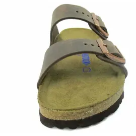 Birkenstock Arizona Weichbettung Nubukleder geölt schmal habana 36