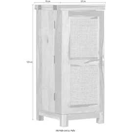 GUTMANN FACTORY Barschrank Tiana ¦ holzfarben ¦ Maße (cm): B: 52 H: 122 T: 55.0