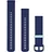Garmin Quick Release 20 mm silikonarmband marineblau