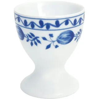 Kahla Rossella Zwiebelmuster Eierbecher mit Fuß | Eierhalter mit Zwiebelmuster Dekor aus Porzellan