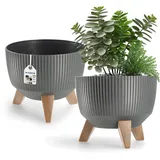 Kadax 24 Ø x 19,5 cm Anthrazit