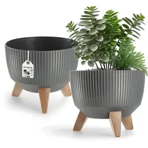 Kadax 24 Ø x 19,5 cm Anthrazit