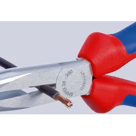 Knipex Flachrundzange 26 15 200 T BK