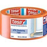 Tesa SPVC 66001-00002-00 Putzband tesa® Professional Orange (L x B) 33m x 30mm