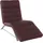 W.Schillig Relaxliege daily dreams Leder/Polyester 75 x 91 x 170 cm Braun mit Kissen