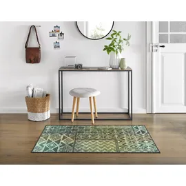 Wash+Dry Aztec Nomad 75 x 120 cm Grün
