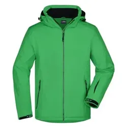 Herren Wintersport Jacke JN1054, grün, Größe XXL - grün - XXL