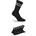 6 Paare Schwarz 35-38