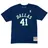 Mitchell & Ness NBA Name & Number T-Shirt - Dallas Mavericks, Dirk Nowitzki, Größe L, Dunkelblau, 100% Baumwolle, Herren, Frauen, Kinder, Unisex, Frühling, Sommer, Herbst, Winter - L
