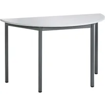 Sodematub Halbrundtisch 120 x 60 x 74 cm Grau