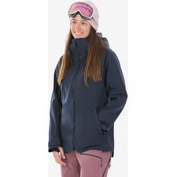 Skijacke Damen warm und atmungsaktiv - FR500 marineblau, blau, 2XL