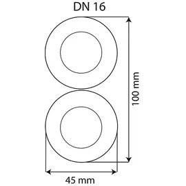Evenes Solar-flexrohr Edelstahl Wellrohrleitung 2 in 2 Dn16 isolert Solar Solaranlagen