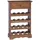vidaXL Weinregal 55 x 23 x 85 cm Massives Mahagoni Holz