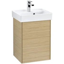 Villeroy & Boch Collaro Waschbeckenunterschrank Anschlag links 41 x 55 cm Nordic Oak