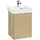Villeroy & Boch Collaro Waschbeckenunterschrank Anschlag links 41 x 55 cm Nordic Oak