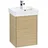Waschbeckenunterschrank Anschlag links 41 x 55 cm Nordic Oak